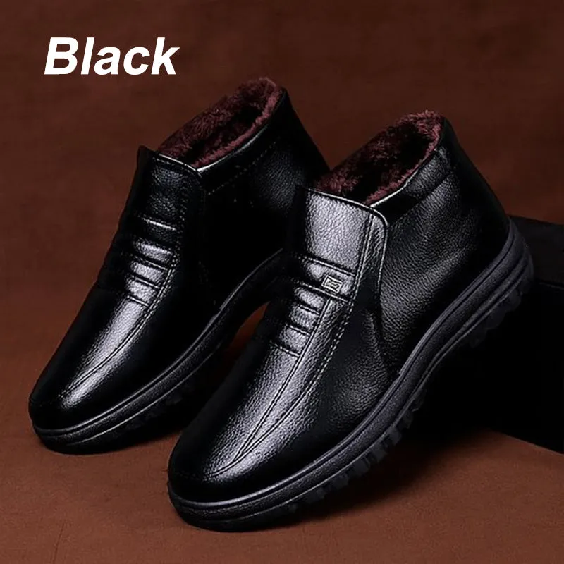 【50 % OFF】Comfortable and warm men's snow boots, shock-absorbing and non-slip🔥Free shipping🔥