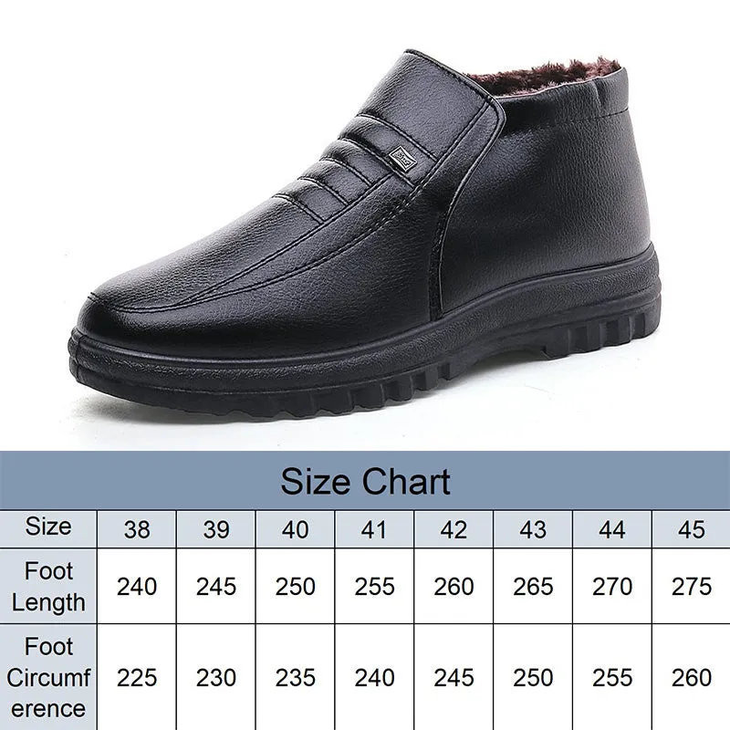 【50 % OFF】Comfortable and warm men's snow boots, shock-absorbing and non-slip🔥Free shipping🔥