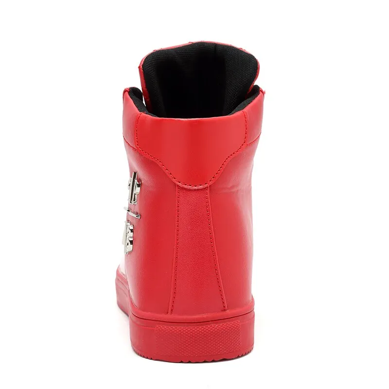 Chaussures PP Mode luxe Brillantes / Chaussures Hommes luxe chic PP / Sneakers High top British Design
