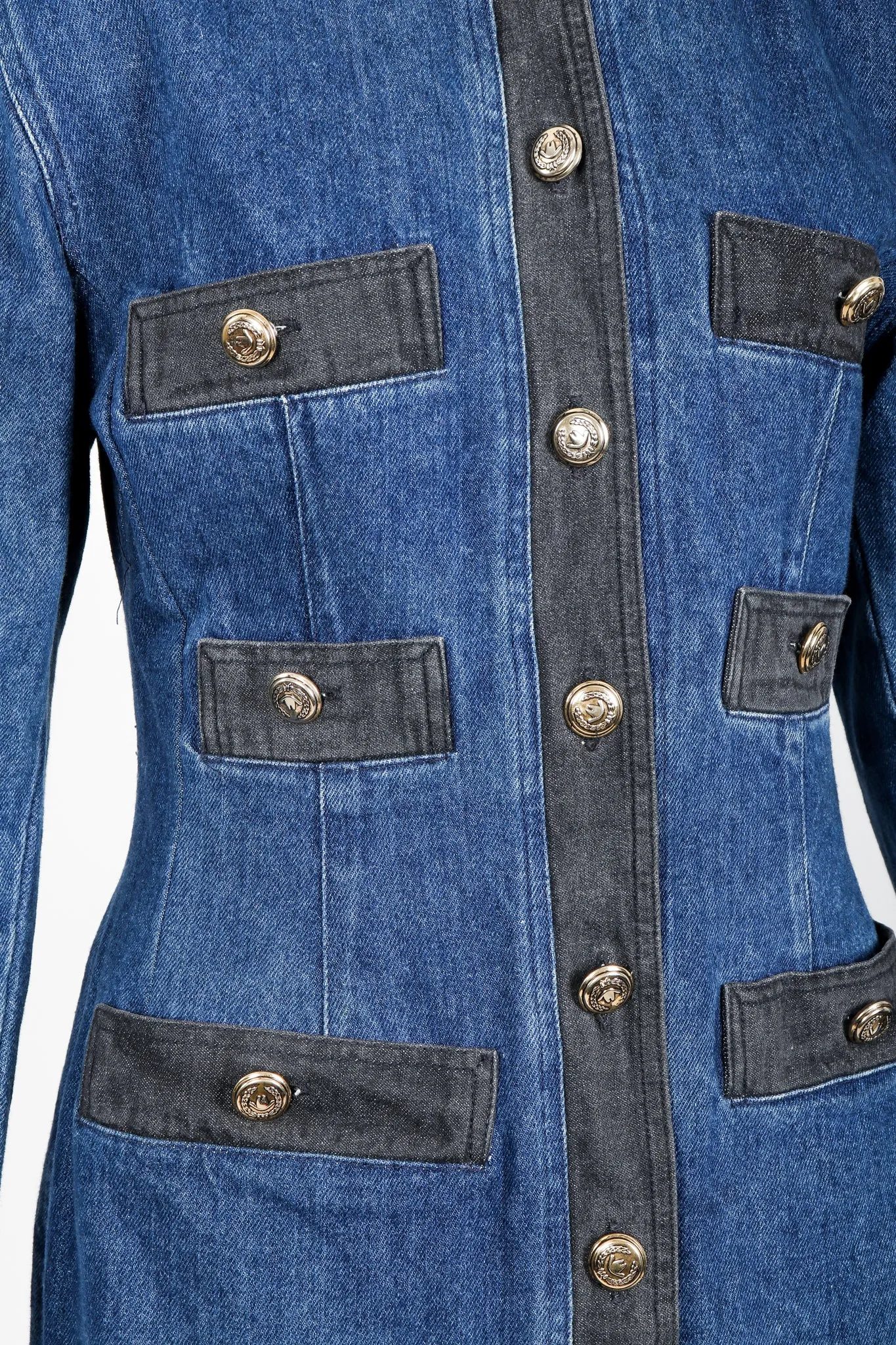 Denim Sheath Dress