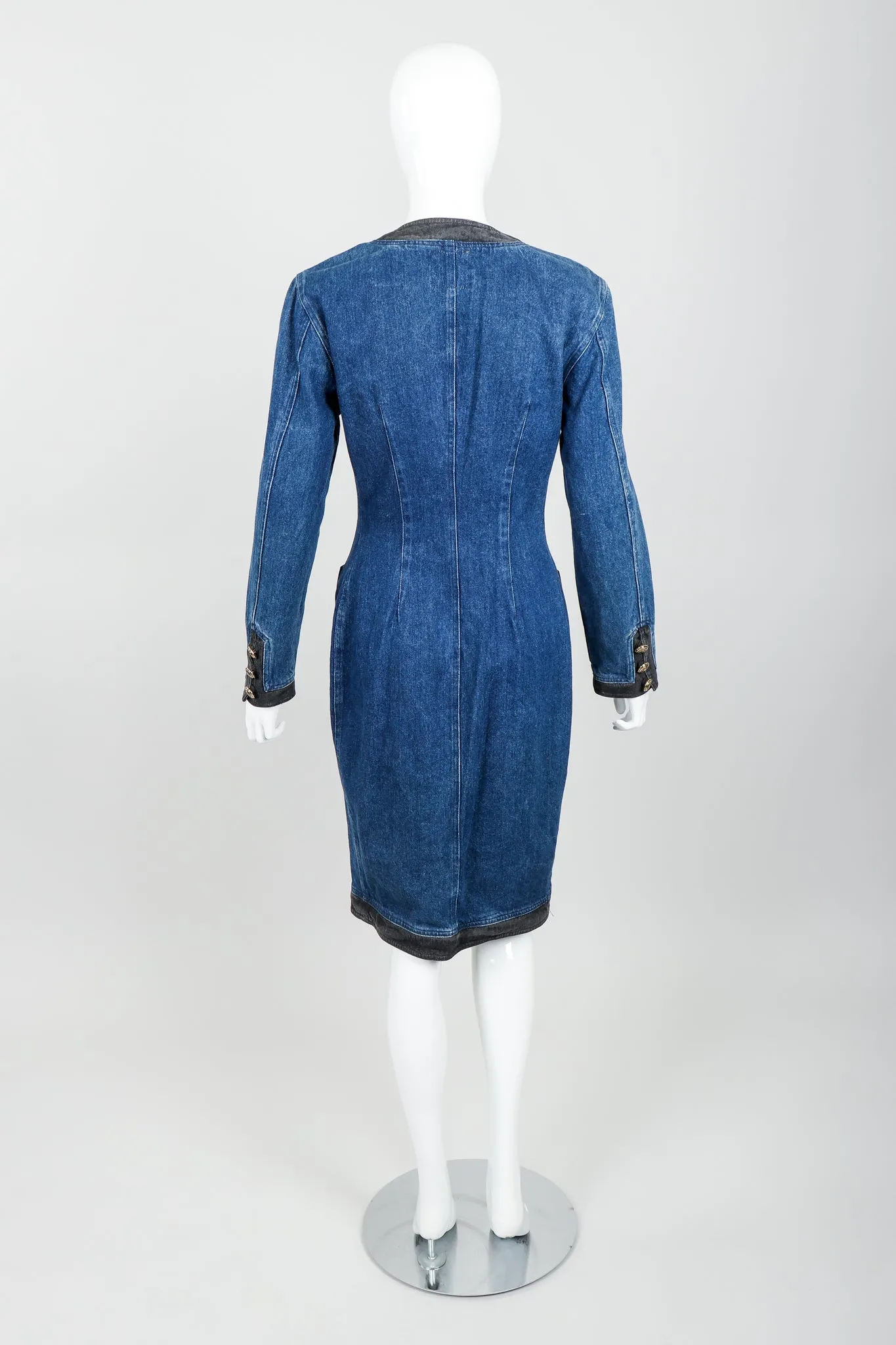 Denim Sheath Dress