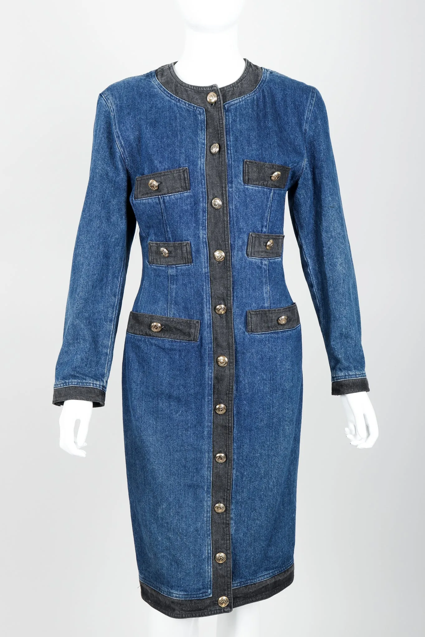 Denim Sheath Dress