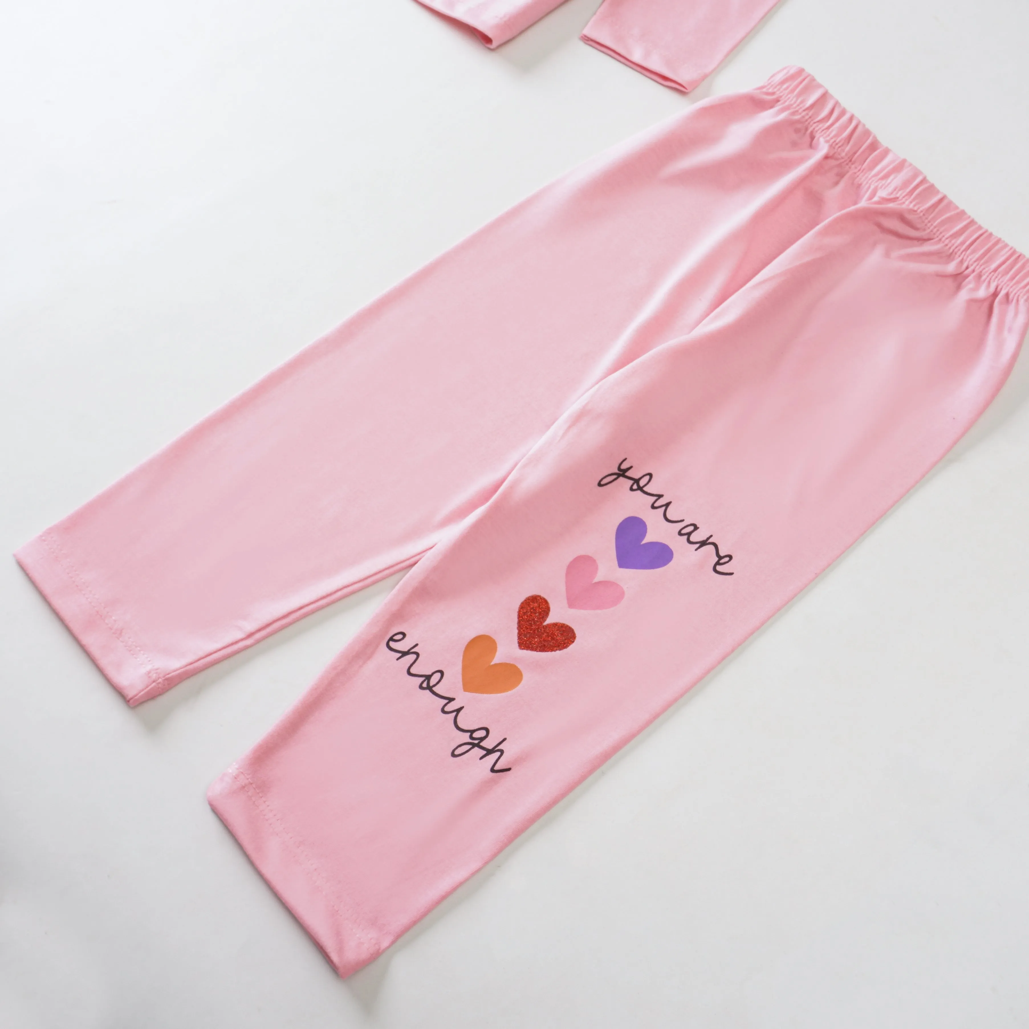 Girls Printed Full Sleeve Suit