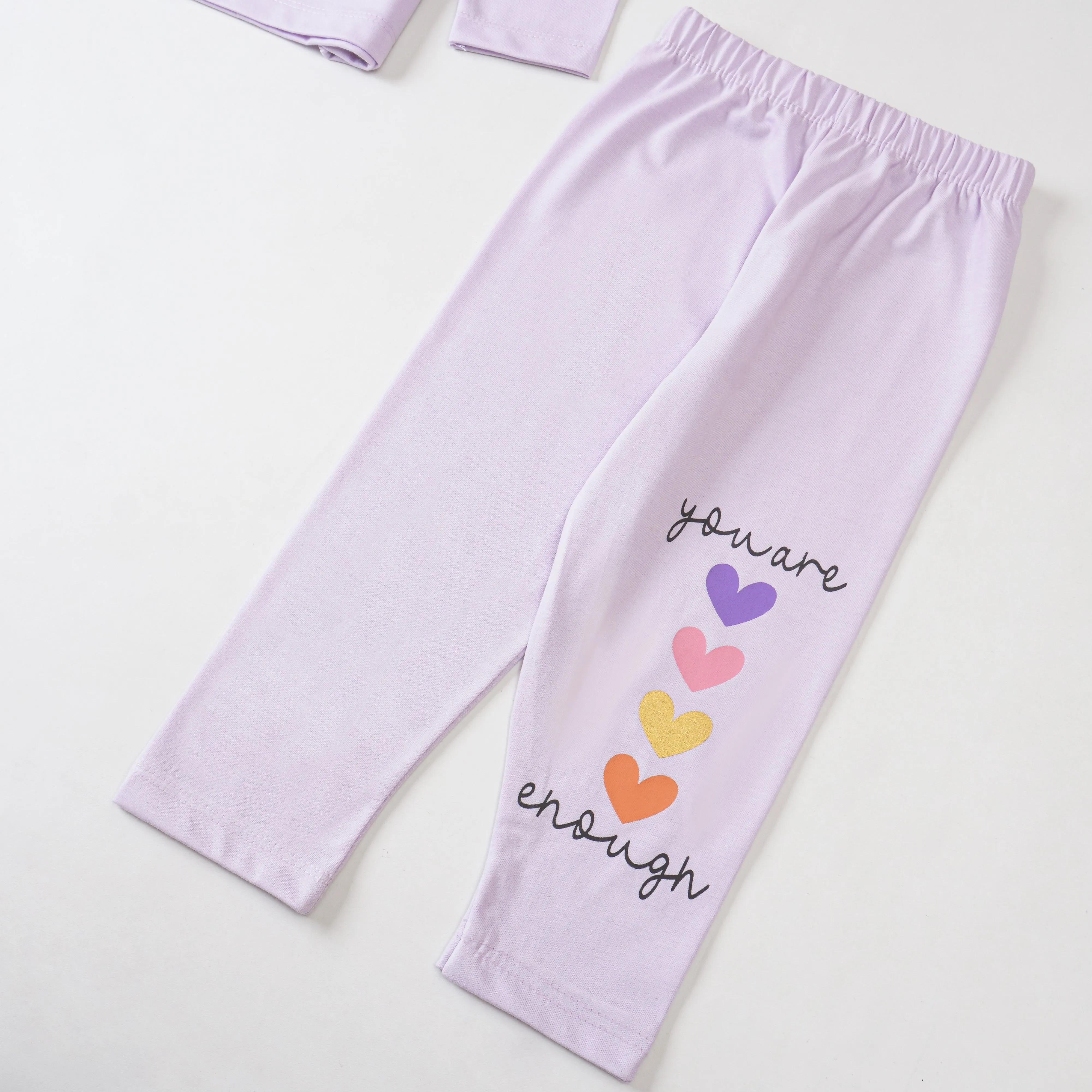 Girls Printed Full Sleeve Suit