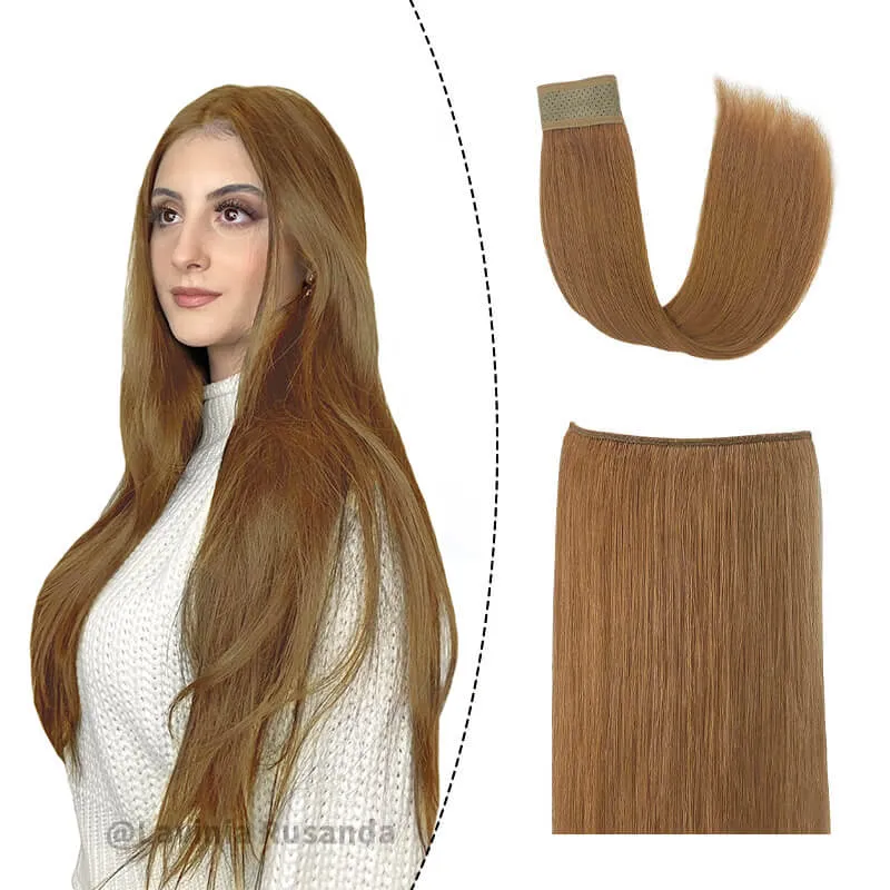 Halo Human Hair Extensions For Thin Hair Full Volume All Shades