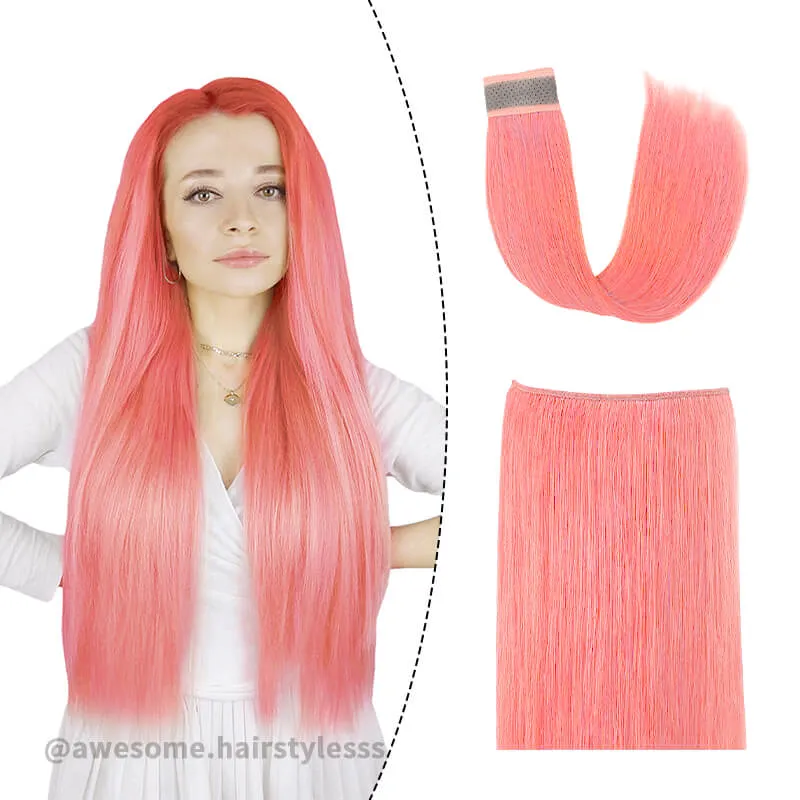 Halo Human Hair Extensions For Thin Hair Full Volume All Shades