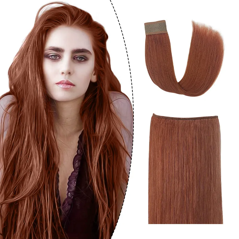 Halo Human Hair Extensions For Thin Hair Full Volume All Shades
