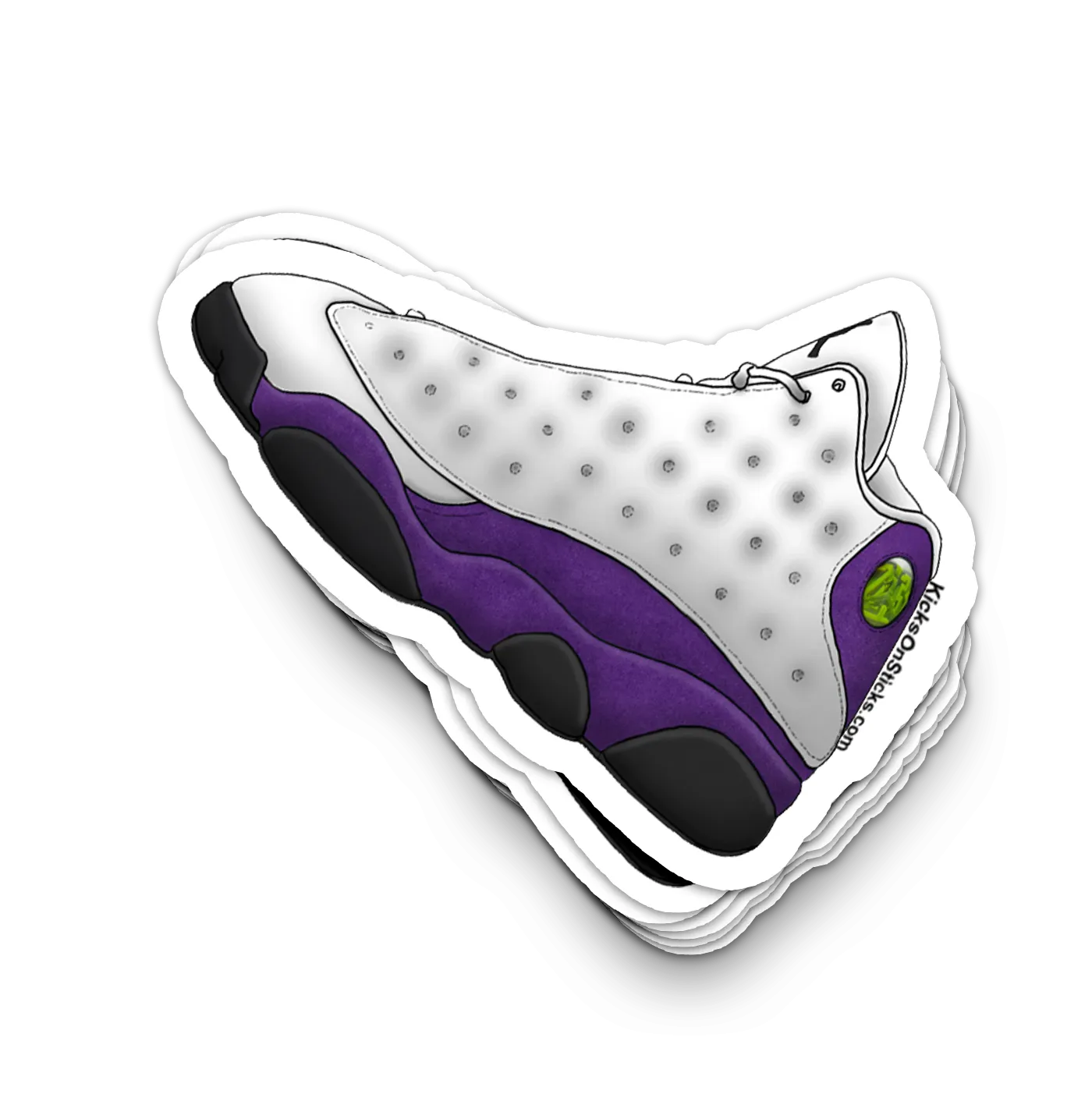 Jordan 13 "Lakers" Sneaker Sticker