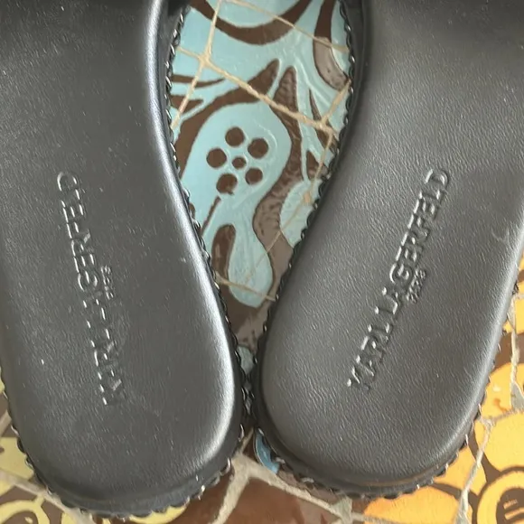 KARL LAGERFELD “Bijou” Sandal Sz: 6.5