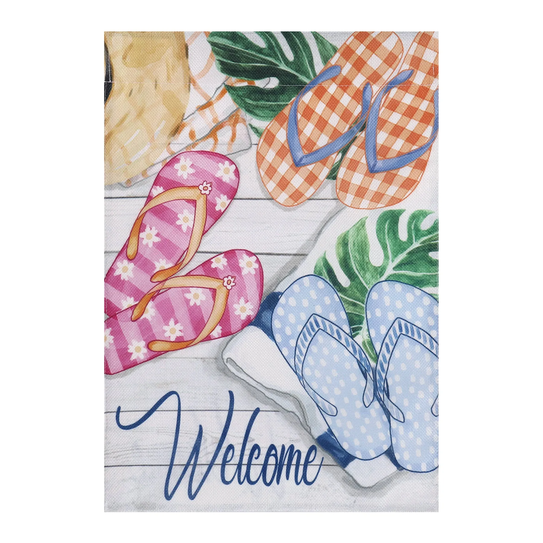 (Meadow Creek)Flip Flop, House Burlap,13b9942