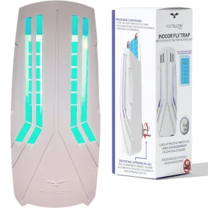 Plug in Flying Insect Trap with UV Light Lure - Perfect for Mosquito, Gnats, Moths, Flies & Fleas