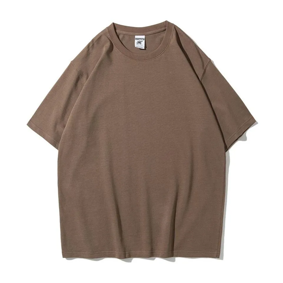 "ESSENTIAL" T-SHIRT BASIQUE UNI BORDEAUX STREETWEAR - URB1™