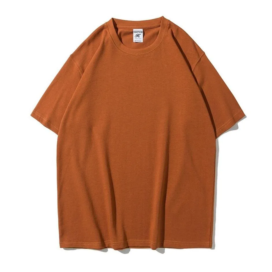 "ESSENTIAL" T-SHIRT BASIQUE UNI BORDEAUX STREETWEAR - URB1™