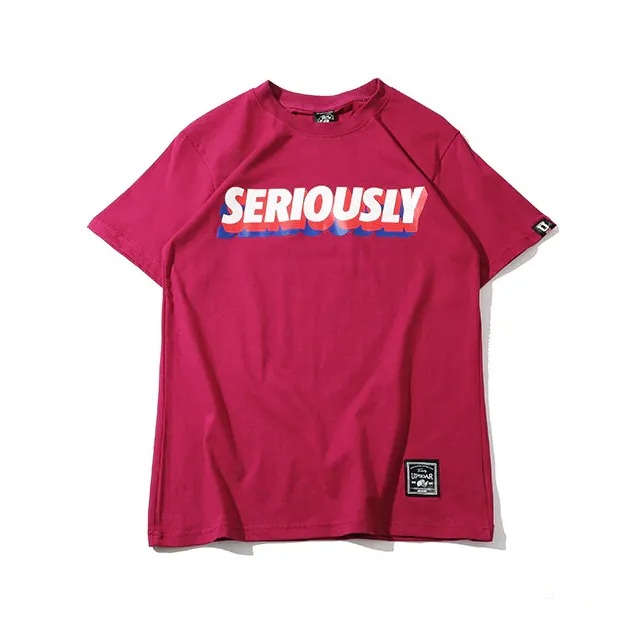"SERIOUSLY" T-shirt Blanc Oversize-streetwear - URB1™
