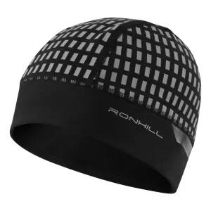 Ronhill Afterhours Beanie -  Black/White/Reflective / O/S