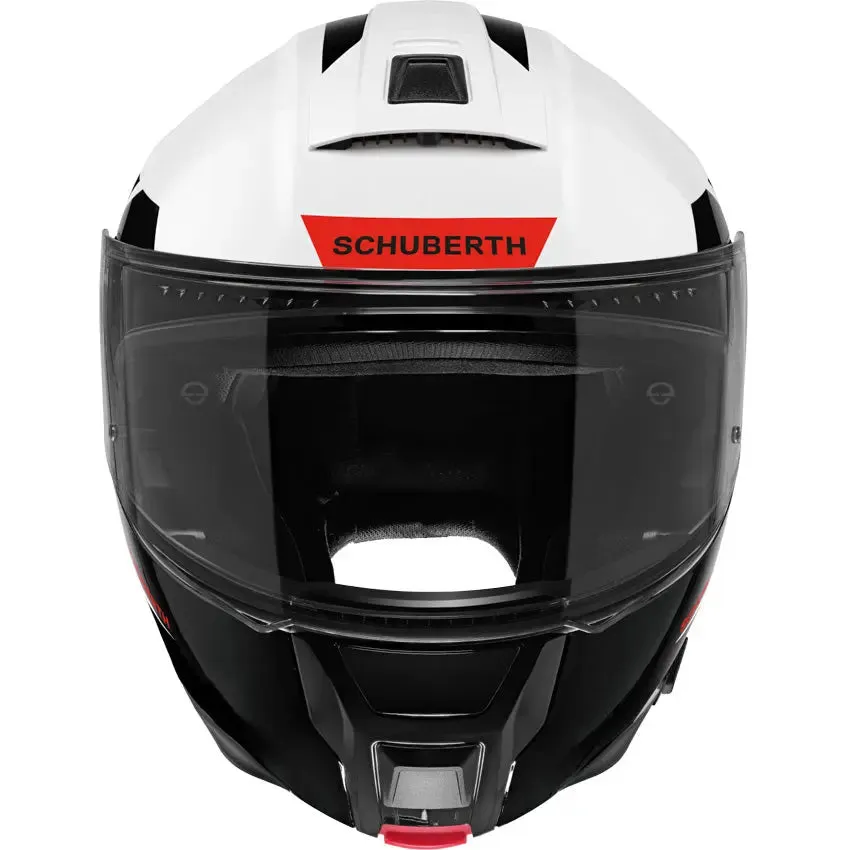 Schuberth C5 Eclipse Helmet (White/Red)