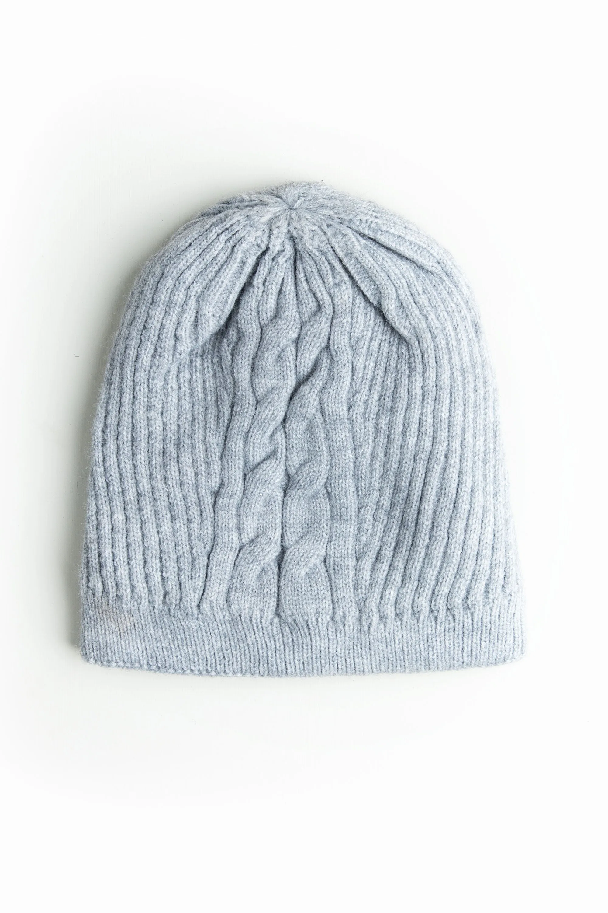 Stone Merino Beanie