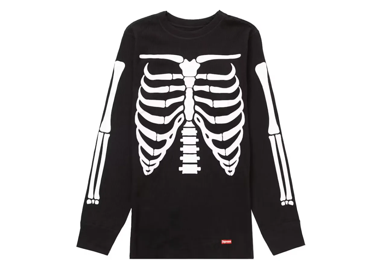 Supreme Hanes Bones Thermal Crew (1 Pack)