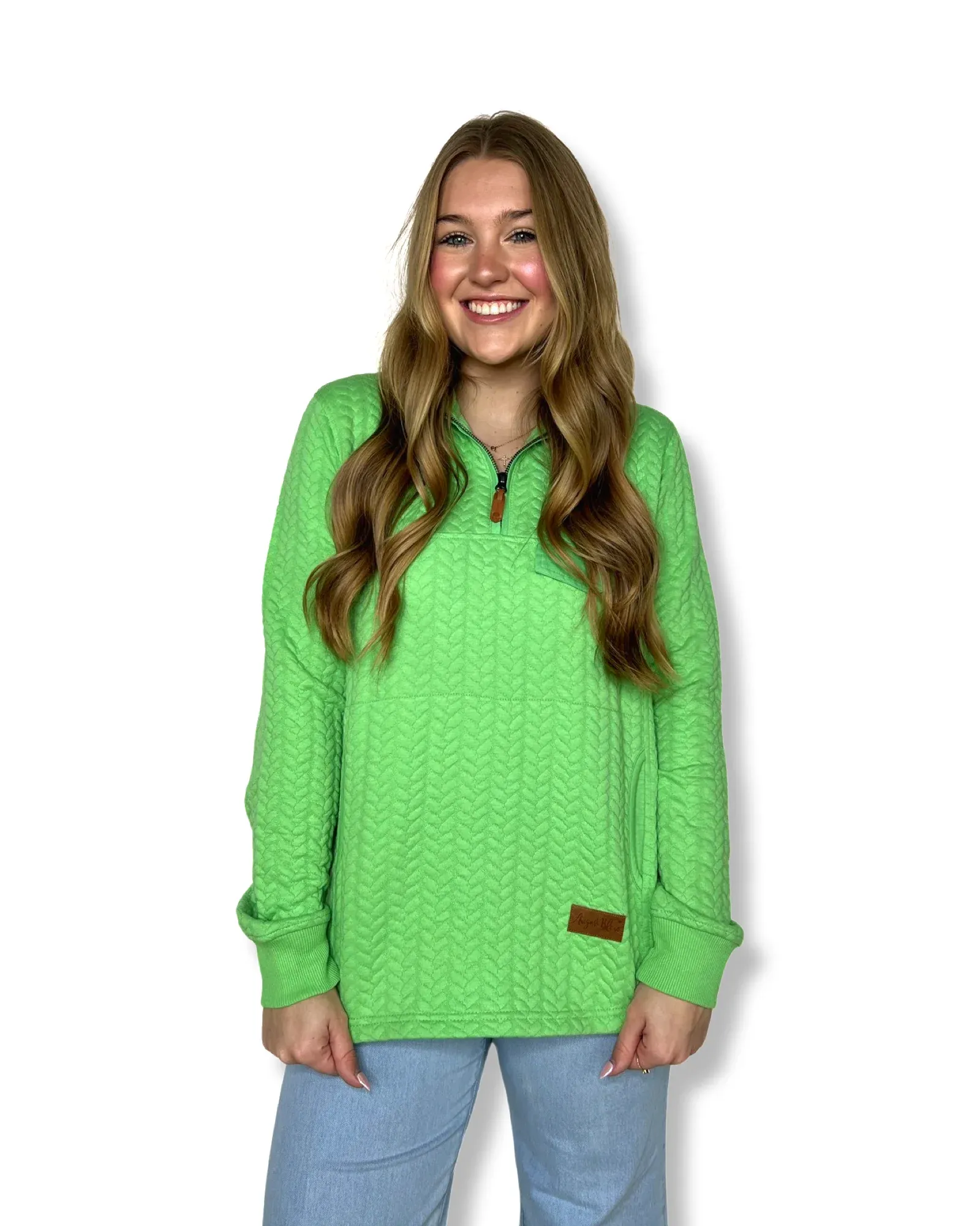 The Minley Knit Pullover || Green