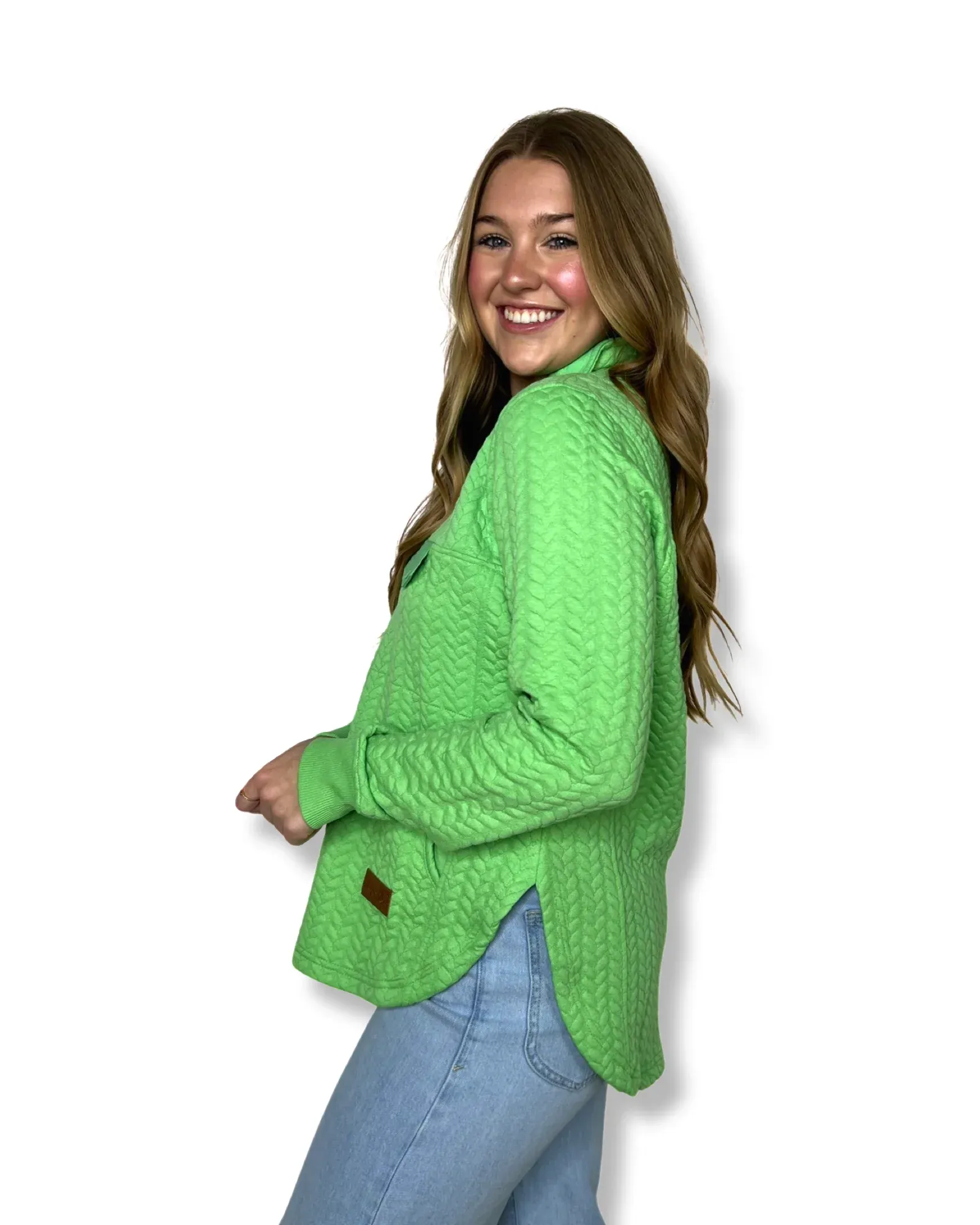 The Minley Knit Pullover || Green