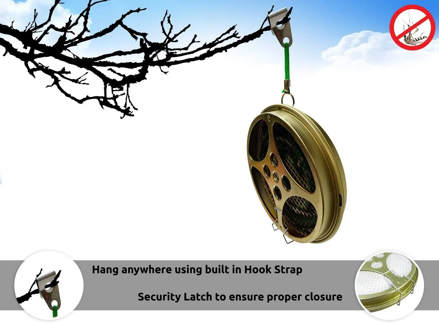 W4W Mosquito Repellent Coils - Outdoor Use Reaches Up to 10 feet - Each Burns for 5-7 Hours